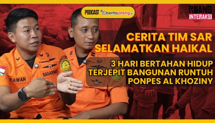 Podcast Cerita Tim SAR Selamatkan Haikal, 3 Hari Bertahan Hidup Terjepit Bangunan Runtuh Ponpes Al Khoziny