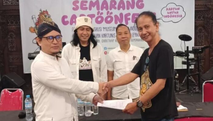 Puncak Semarang CartoonFest 2025, Dosen UIN Walisongo Resmi Jadi Ketum Persatuan Kartunis Indonesia