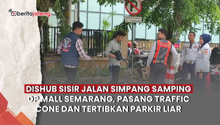 Video Dishub Razia Parkir Liar DP Mall Semarang
