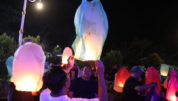 Langit Blora Bermandikan Cahaya, Festival Lampion Noyo Gimbal View #2 Sukses Pukau Ribuan Pengunjung