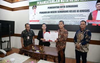 Perkuat Pelayanan Publik, Wali Kota Semarang Teken Nota Kesepakatan dengan Pengadilan Negeri
