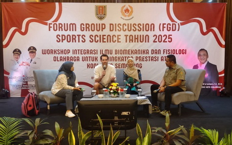 KONI Semarang Hadirkan Pakar Taiwan dan Unnes, Bahas Ilmu Olahraga Modern untuk Atlet Berprestasi