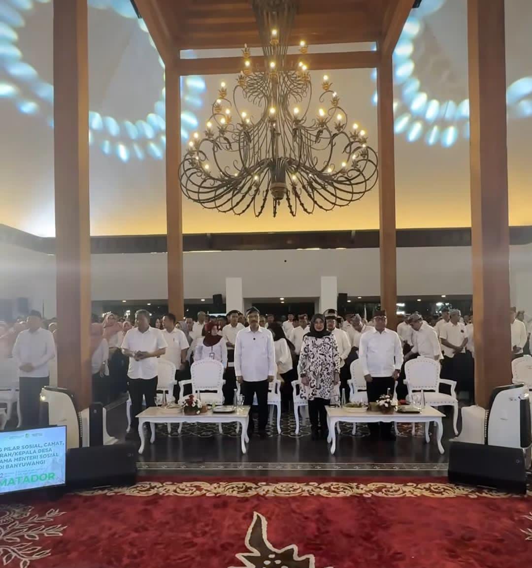 gamabar Mensos menyampaikan digitalisasi agar bansos tepat sasaran.