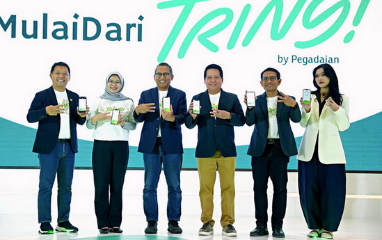 Pegadaian Luncurkan Aplikasi Tring! Hadirkan Layanan Emas dan Keuangan Digital dalam Satu Platform