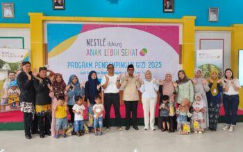 Nestlé Indonesia Gerakkan Program pendampingan gizi untuk cegah stunting di Kabupaten Batang. (Steve Arie/beritajateng.tv)
