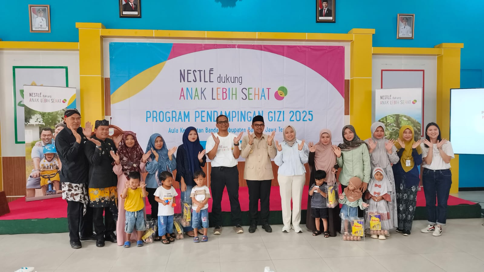 Nestlé Indonesia Gerakkan Program pendampingan gizi untuk cegah stunting di Kabupaten Batang. (Steve Arie/beritajateng.tv)