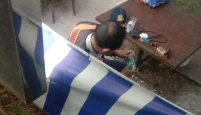 Main Game Saat Tugas di Pos Jaga BSB, Petugas Dishub Semarang Langsung Kena Sanksi SP-1
