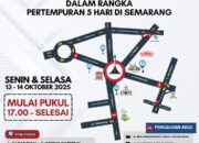 Hindari Macet! Ini Rekayasa Lalu Lintas dan Lokasi Parkir Saat Peringatan Pertempuran Lima Hari di Semarang
