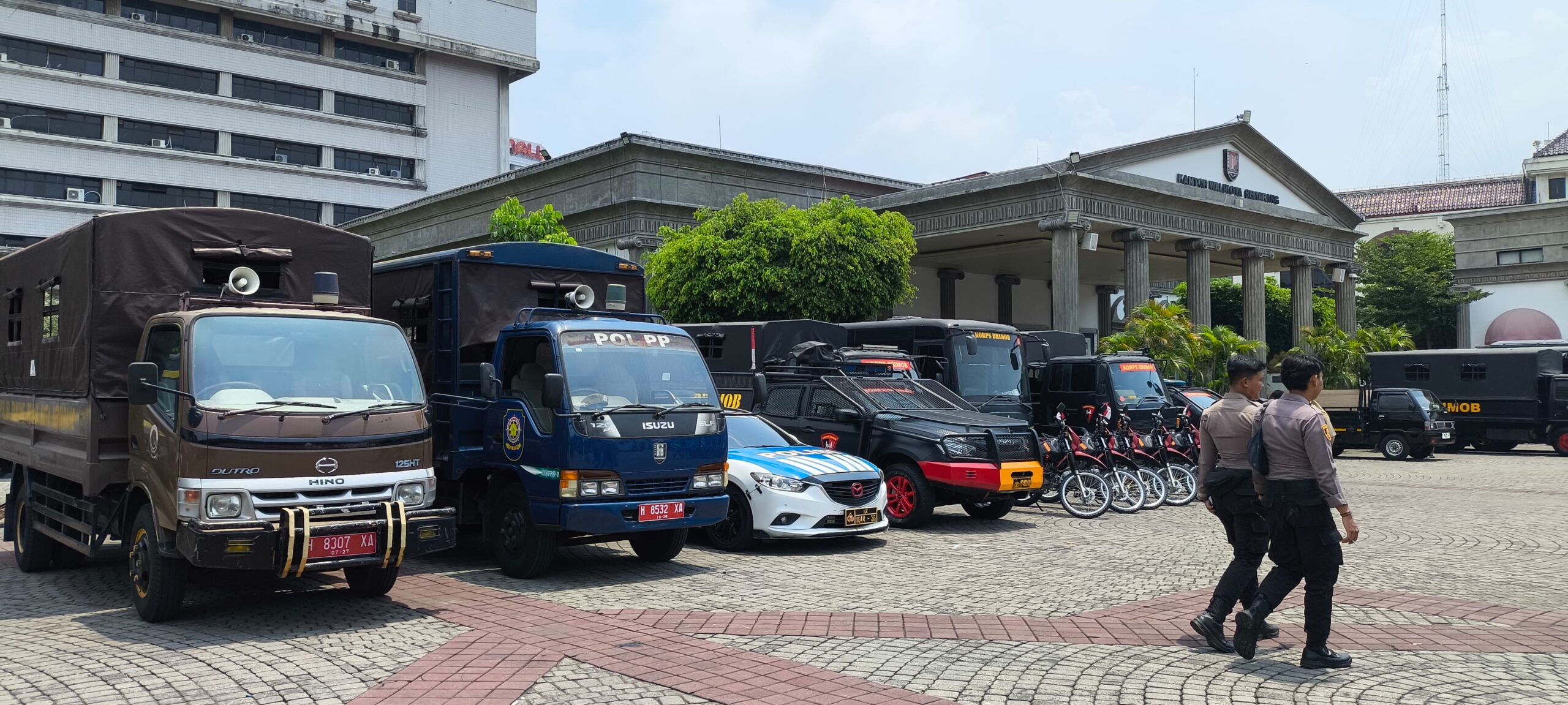 2.073 Personel Polrestabes Semarang Disiagakan, Amankan Demo 'Setahun Kepemimpinan Prabowo'