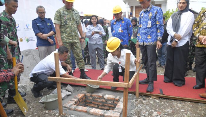 Peletakan Batu Pertama Pembangunan Gudang Koperasi Merah Putih di Kota Semarang