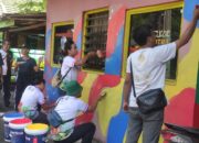 Semarak Sumpah Pemuda di Semarang, Aksi Bersih Sungai dan Cat Ulang Kampung Pelangi