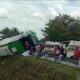 4 Tewas dalam Laka Bus Wisata FKK Bendan Ngisor Semarang di Tol Pemalang