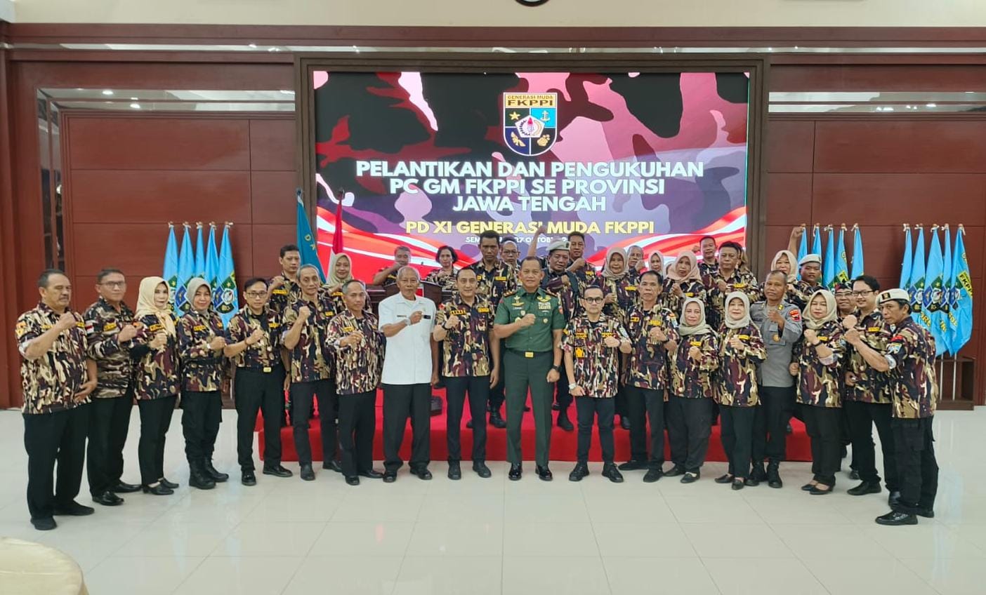 GM FKPPI Jateng Mantapkan Konsolidasi Organisasi, Siap Perkuat Peran Sosial dan Bela Negara