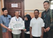 Pekerja Vendor Tersetrum Saat Pasang Tratak di Kantor Pegadaian Blora, Direksi Beri Santunan Rp20 Juta