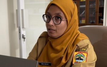 Kepala Bidang Pencegahan dan Pengendalian Penyakit (P2P) Dinkes Jawa Tengah, Irma Makiah, saat dijumpai di kantornya. (Made Dinda Yadnya Swari/beritajateng.tv)