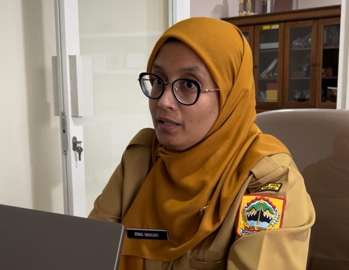 Kepala Bidang Pencegahan dan Pengendalian Penyakit (P2P) Dinkes Jawa Tengah, Irma Makiah, saat dijumpai di kantornya. (Made Dinda Yadnya Swari/beritajateng.tv)