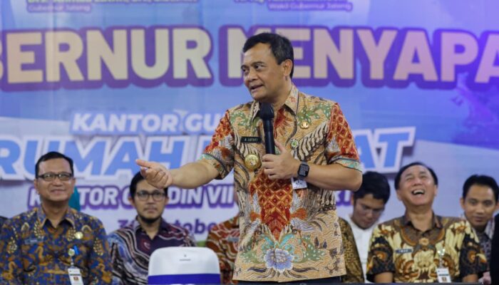 Konsisten ‘Ngopeni Nglakoni’, Ahmad Luthfi Luncurkan Rumah Rakyat di 3 Daerah