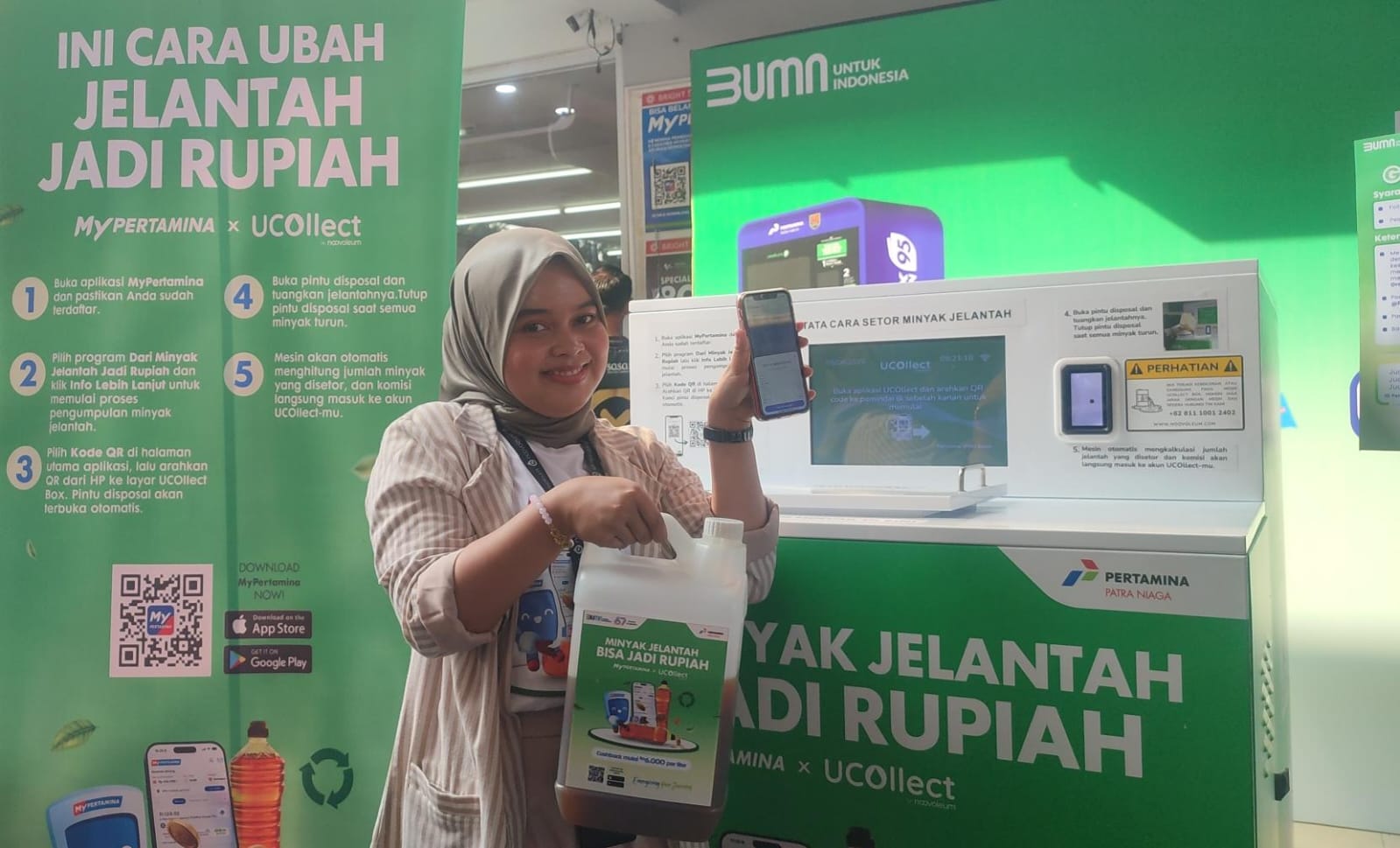 Semangat Ibu-ibu PKK Semarang Ubah Minyak Jelantah Jadi Rupiah Lewat U-Collect Pertamina