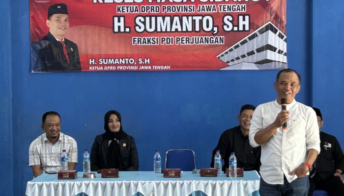 Reses di Karanganyar, Sumanto Dorong Anggota DPRD Kabupaten Ikut Bersinergi dalam Pembangunan