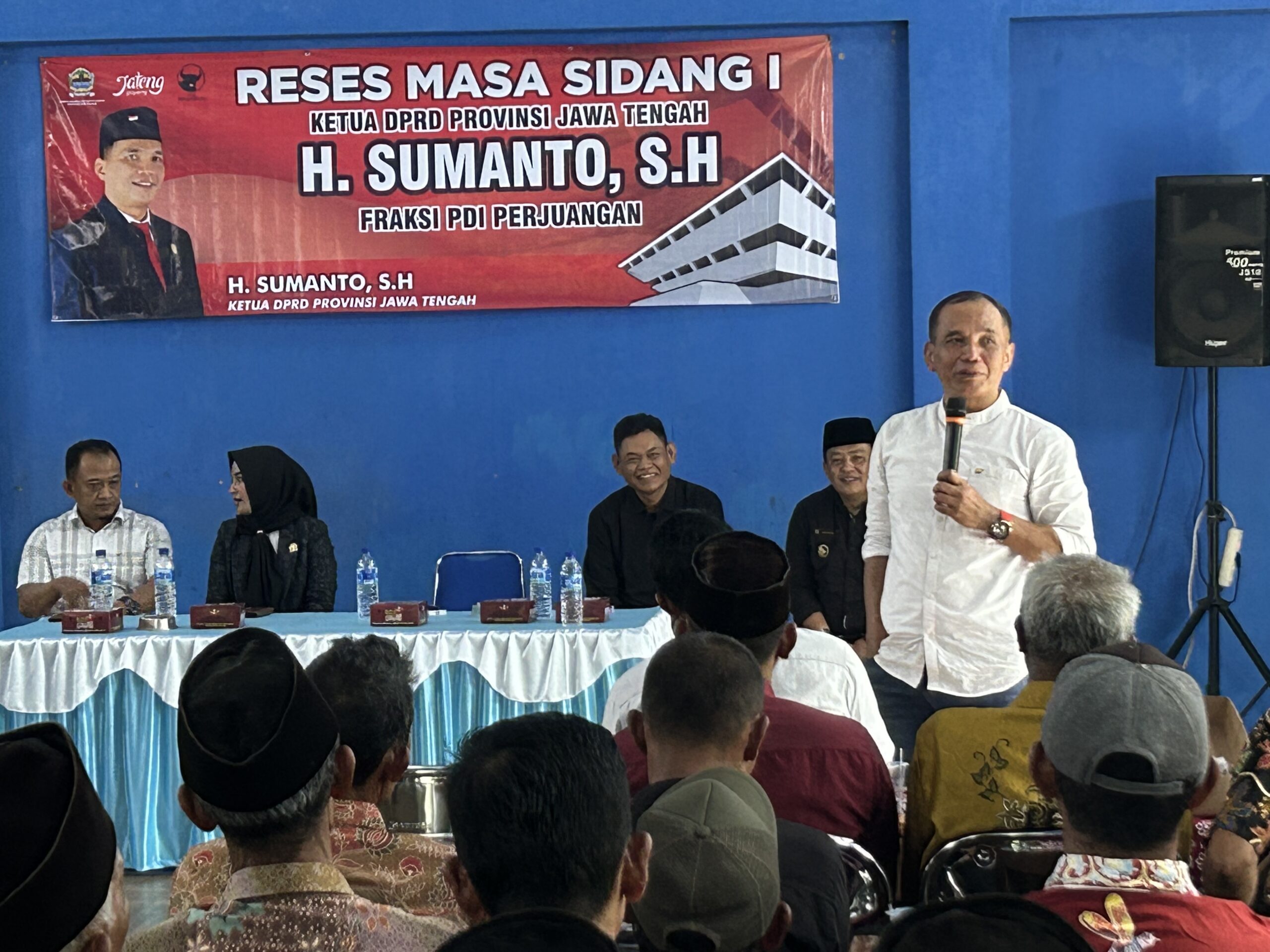 Ketua DPRD Jateng Sumanto