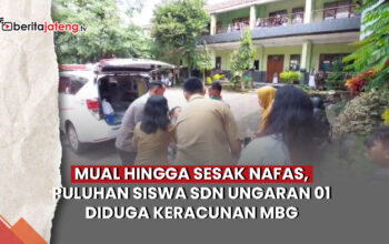 Video Mual Hingga Sesak Nafas, Puluhan Siswa SDN Ungaran 01 Keracunan MBG