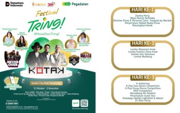Bertabur Bintang dan Promo Emas, Pegadaian Kanwil XI Semarang Gelar Festival Tring!