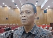 Sekretaris DPC PPP Kabupaten Semarang, Zaenudin saat beritajateng.tv konfirmasi di kompleks gedung DPRD Kabupaten Semarang, Ungaran, Rabu 8 Oktober 2025. (Bowo Pribadi/beritajateng.tv)