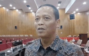 Sekretaris DPC PPP Kabupaten Semarang, Zaenudin saat beritajateng.tv konfirmasi di kompleks gedung DPRD Kabupaten Semarang, Ungaran, Rabu 8 Oktober 2025. (Bowo Pribadi/beritajateng.tv)