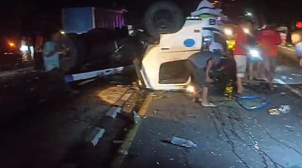 kecelakaan truk salatiga