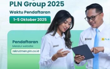 gambar poster pendaftaran Rekrutmen Nasional Bidang Hukum PLN Grup 2025