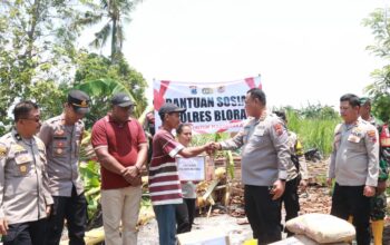 polisi blora // puting beliung blora
