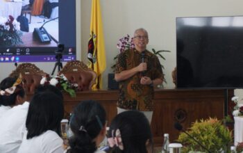 Penerimaan tim asesor LAM-PTKes, di kampus Universitas Kristen Satya Wacana, Salatiga. (Istimewa)