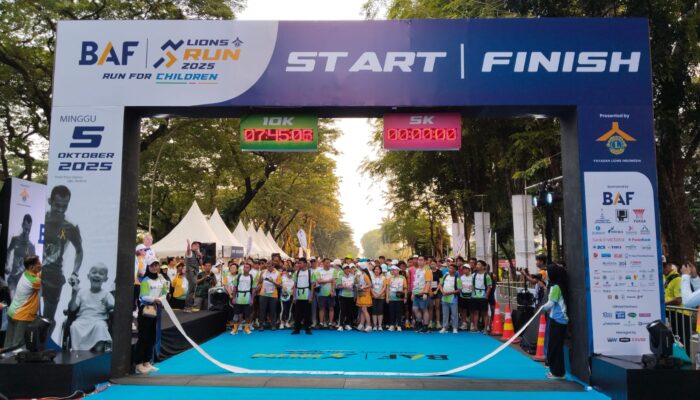 Sukses BAFLIONSRUN 2025: 3 Ribuan Pelari di GBK Dukung Pejuang Kanker Anak