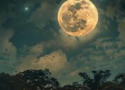Fenomena Langka! Supermoon dan Harvest Moon Warnai Malam 7 Oktober dengan Cahaya Magis