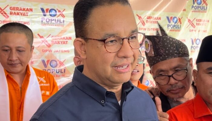 Anies Baswedan soal ‘Gerakan Rakyat’ jadi Parpol: Mereka Orang Baik yang Kumpul Bersama
