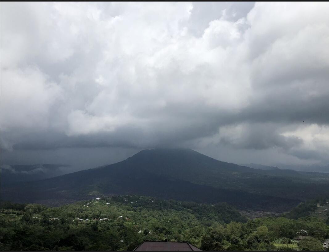 Awan gelap menandakan potensi cuaca ekstrem