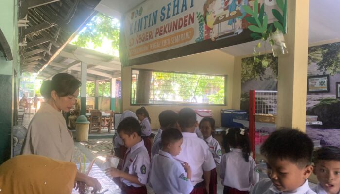Efek Program MBG Terasa, Omzet Kantin Sehat SDN Pekunden Semarang Turun