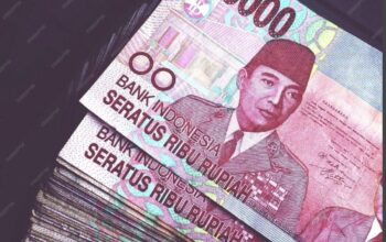 gamabar uang ratusan rupiah