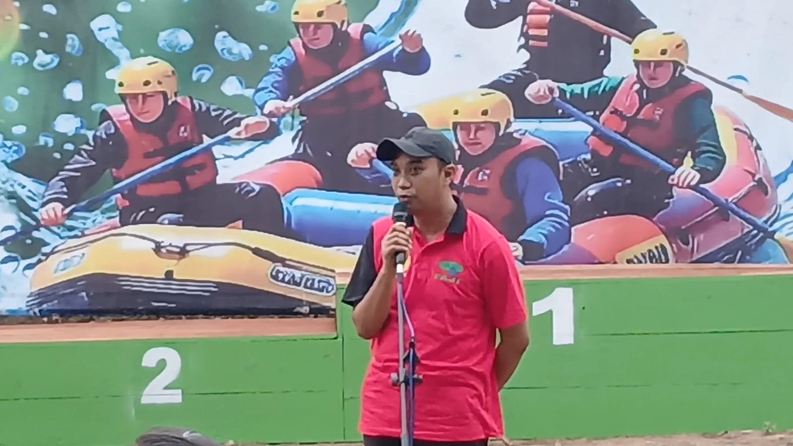 Ketua Panitia Penyelenggara Babak Kualifikasi Porprov Arung Jeram 2025, Bagus Suryokusumo.(Bowo Pribadi/beritajateng.tv)
