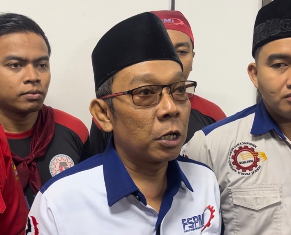 Koordinator Aliansi Buruh Jawa Tengah (ABJaT) Aulia Hakim