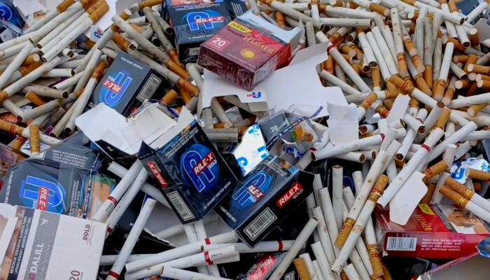 Libatkan Satlinmas, Pemkab Semarang Amankan 26 Ribu Rokok Ilegal