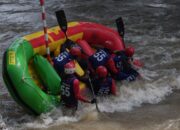 Cuaca Ekstrem, Babak Kualifikasi Arung Jeram Porprov 2025 di Semarang Berlangsung Ketat
