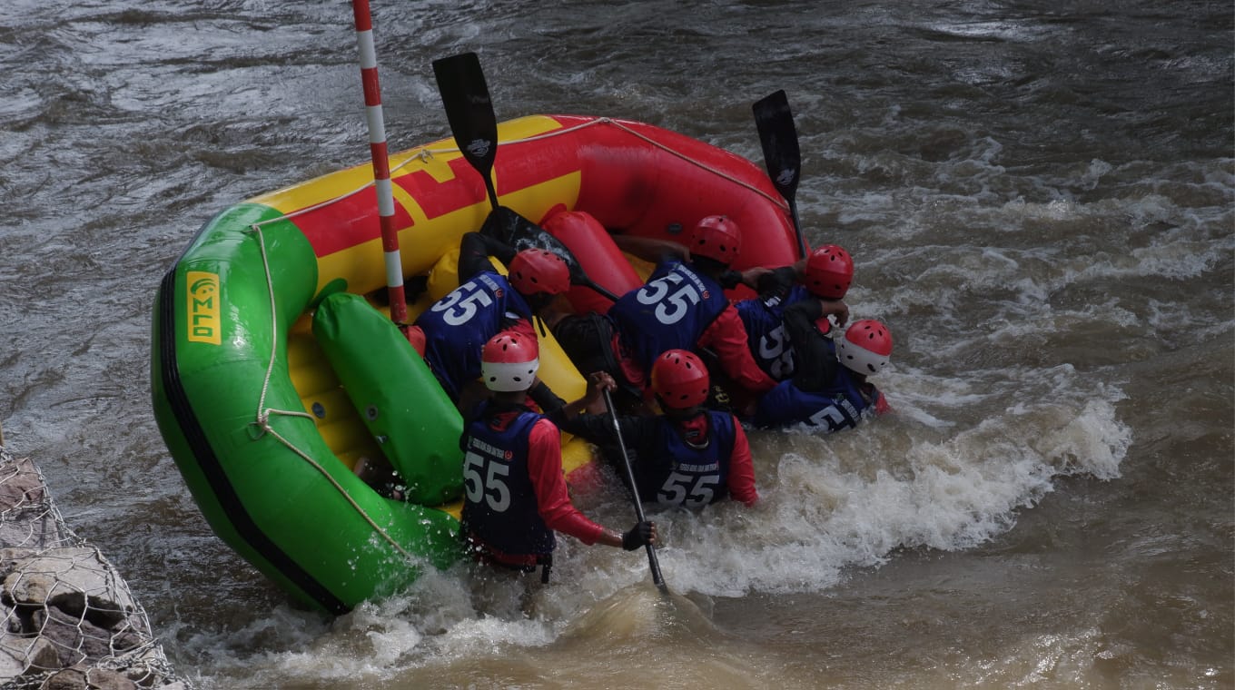 atlet arung jeram porprov 2025