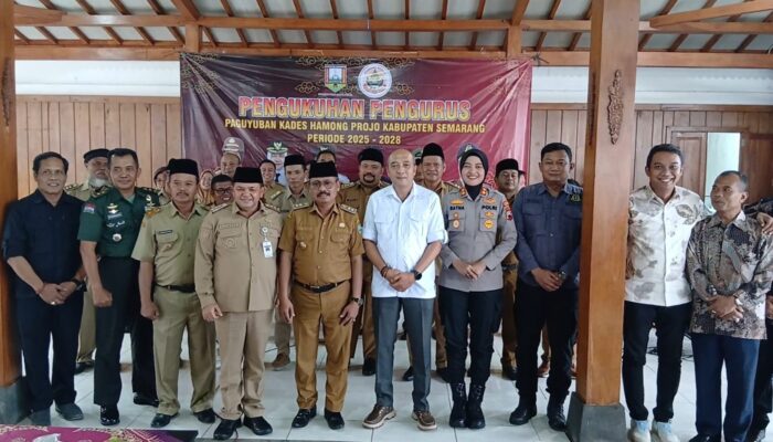 Bupati Semarang Kukuhkan Pengurus Hamong Projo 2025–2028, Ini Daftarnya