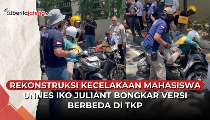 Video Rekonstruksi Tewasnya Mahasiswa Unnes Iko Juliant Bongkar Versi Beda di TKP