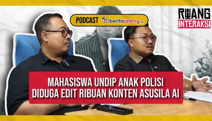 Podcast Comot Foto Siswi dan Guru, Mahasiswa Undip Anak Polisi Diduga Bikin Konten Syur AI Sejak 2023