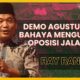 Video Ray Rangkuti Sebut Demo Agustus 2025 Bahaya Menguatnya Oposisi Jalanan