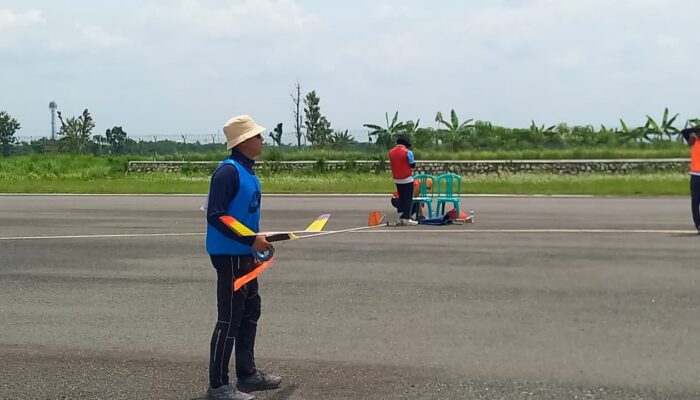Digelar Perdana di Bandara Ngloram Blora, 277 Atlet dari 8 Provinsi Ikuti Kejurnas Aeromodelling 2025