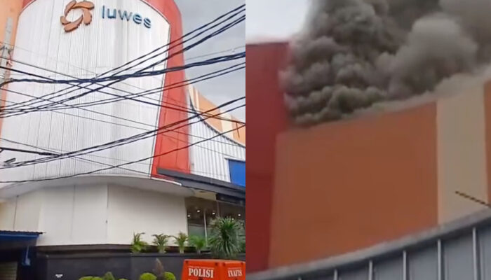 Tumpukan Nota Terbakar, Luwes Swalayan Ungaran Semarang Nyaris Dilalap Api
