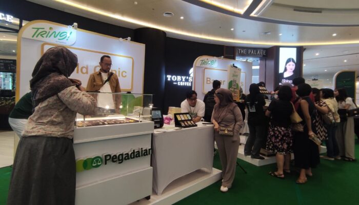 Bazar Emas Pegadaian di Festival Tring Semarang Jadi Incaran Pemburu Logam Mulia